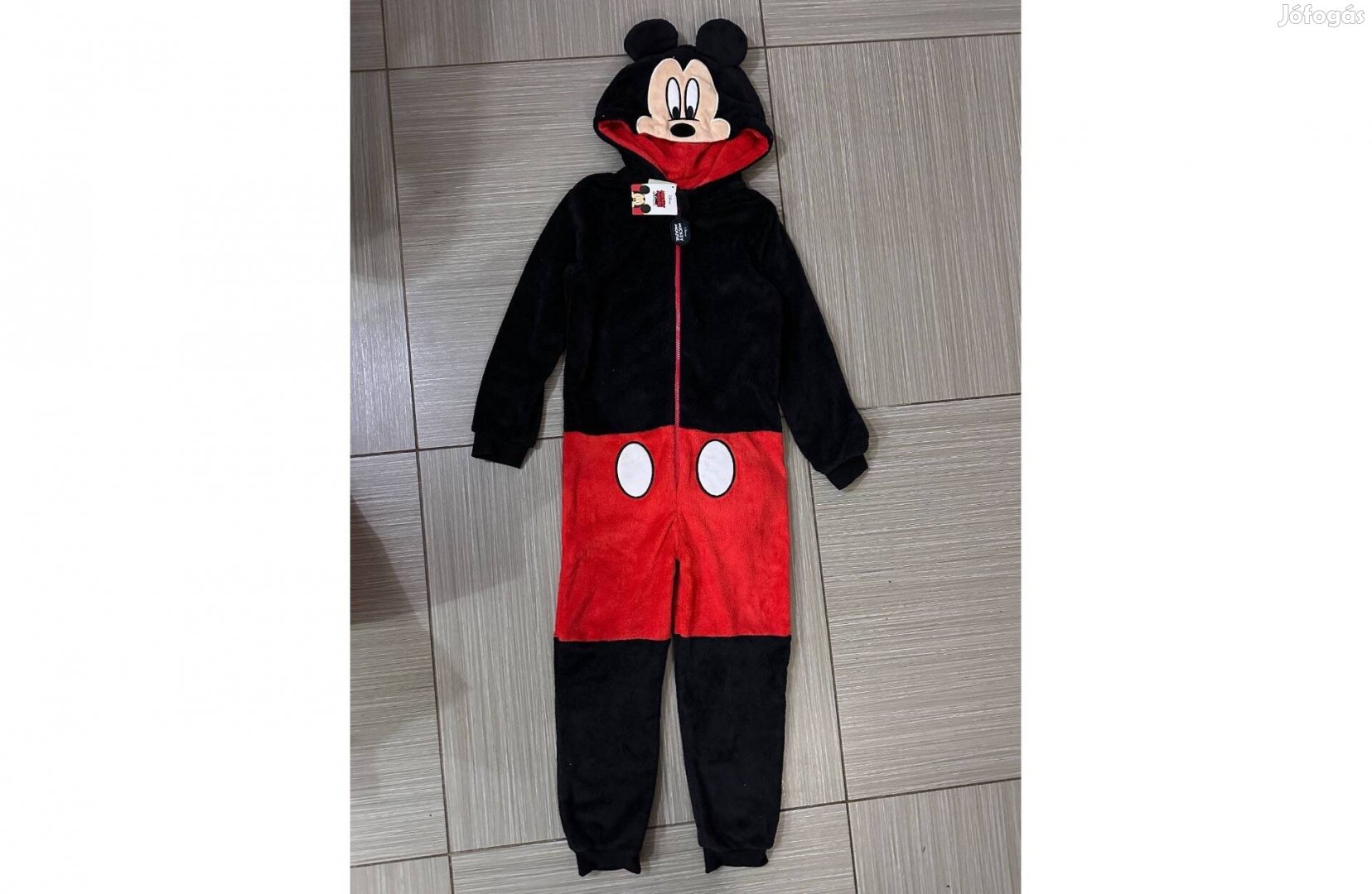 Új 7-8 év (128) Disney Mickey pizsama, jelmez, overál