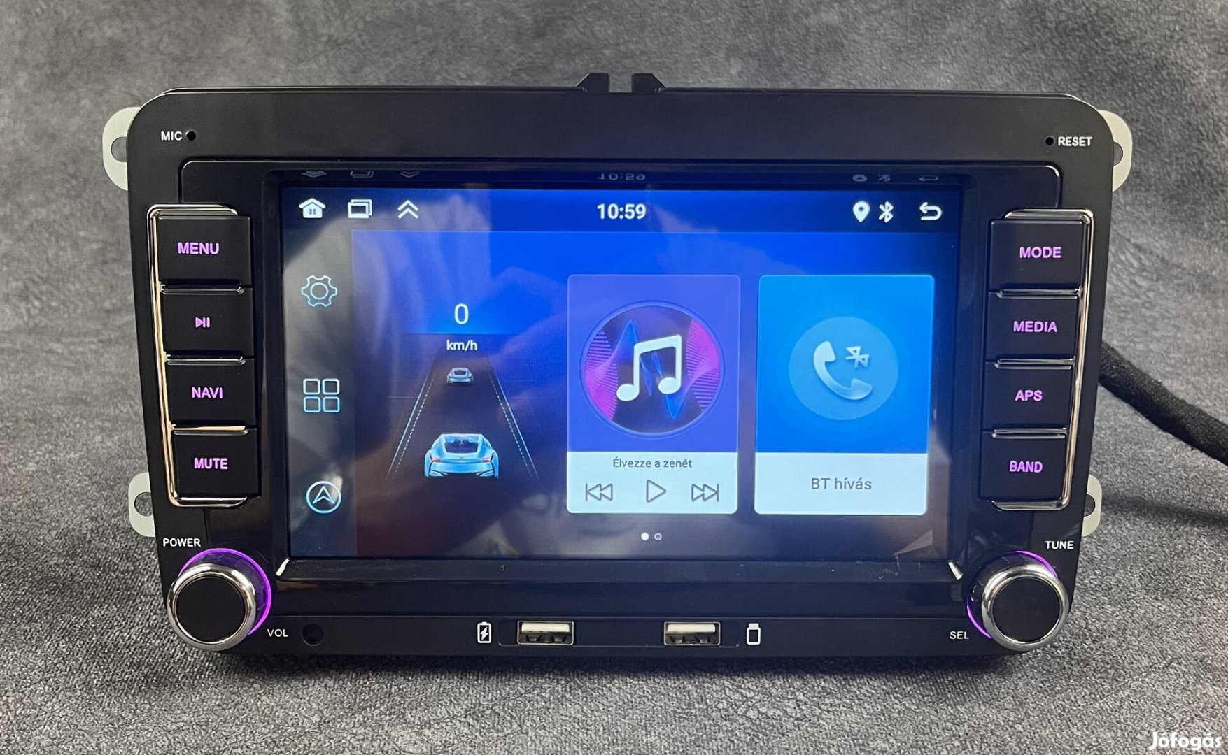 Új 7" Skoda Suberb Yeti Android Navigáció multimédia 2+32GB Carplay