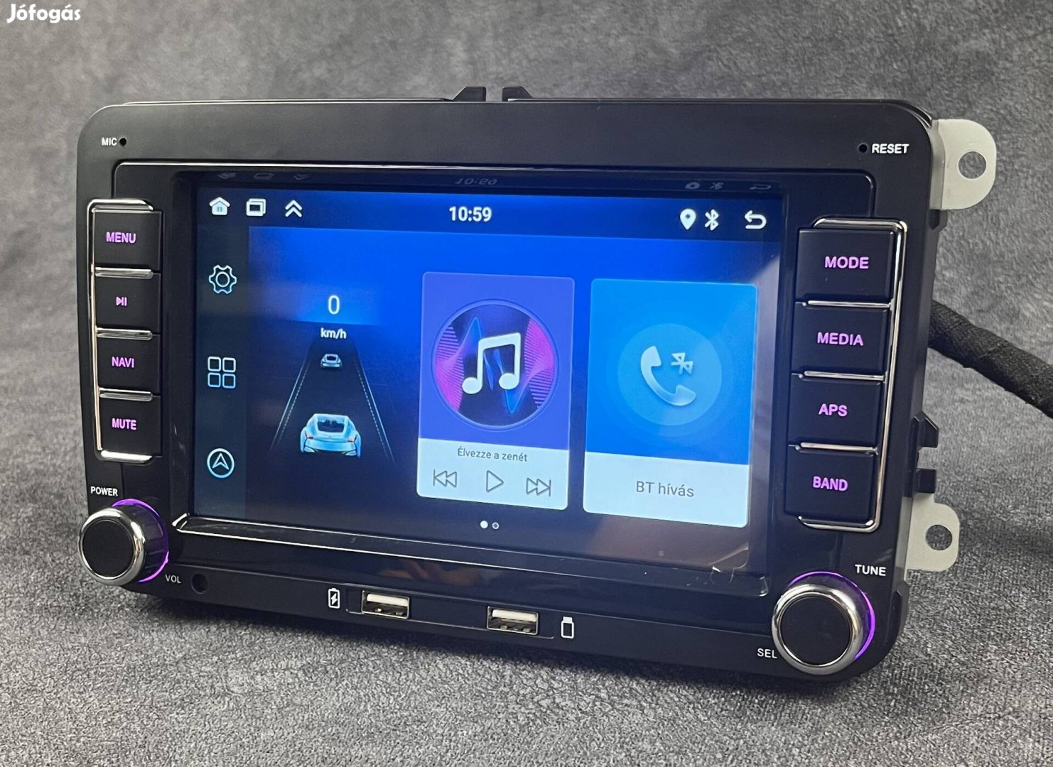 Új 7" Volkswagen Golf Scirocco Sharan Android Navigáció multimédia VW