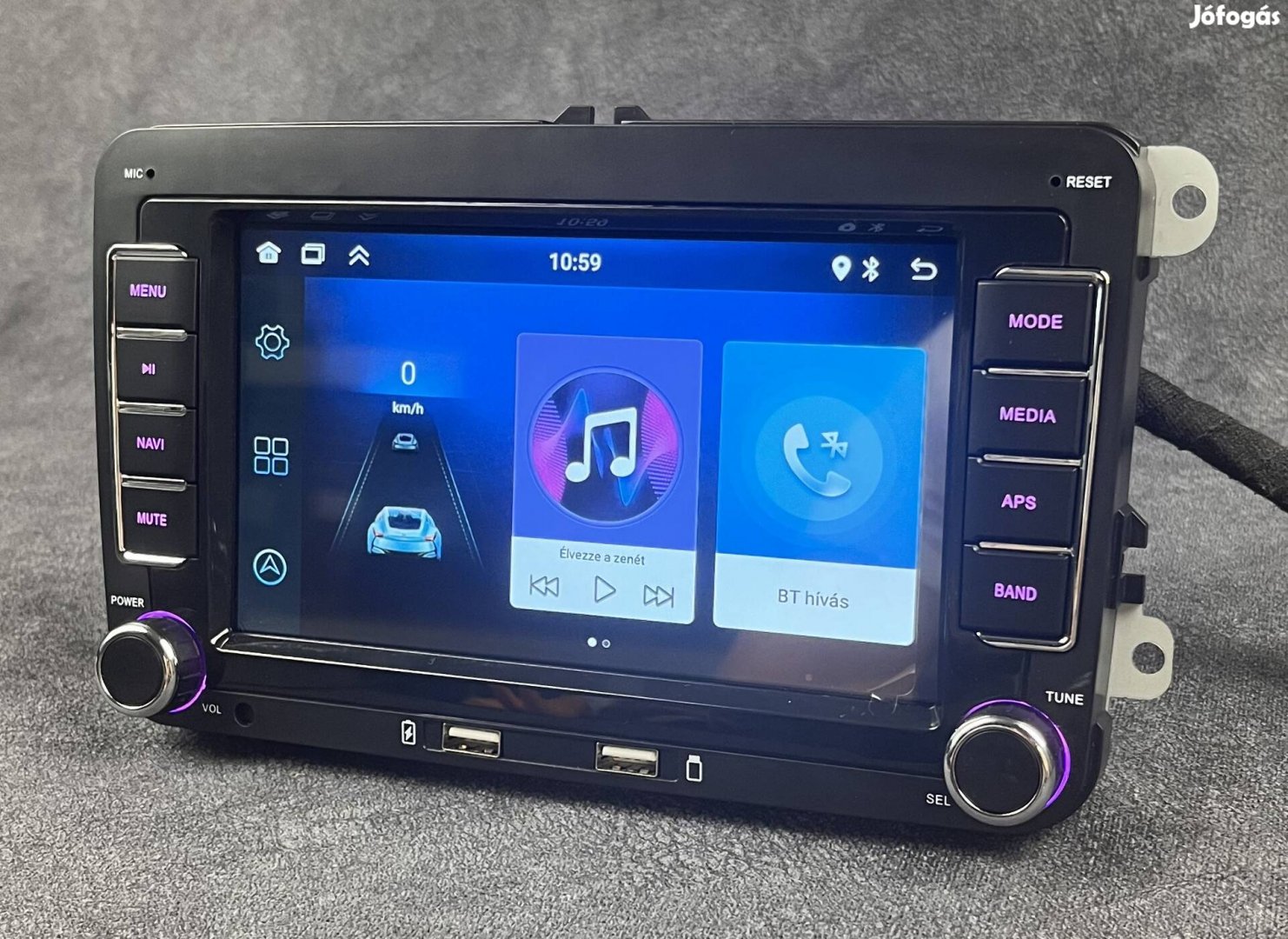 Új 7" Volkswagen Golf Scirocco Sharan Android Navigáció multimédia VW