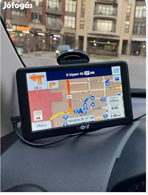 Új 7 col GPS Navigáció 256RAM 8GB Autó Kamion BLUETOOTH AV Teljes EU !
