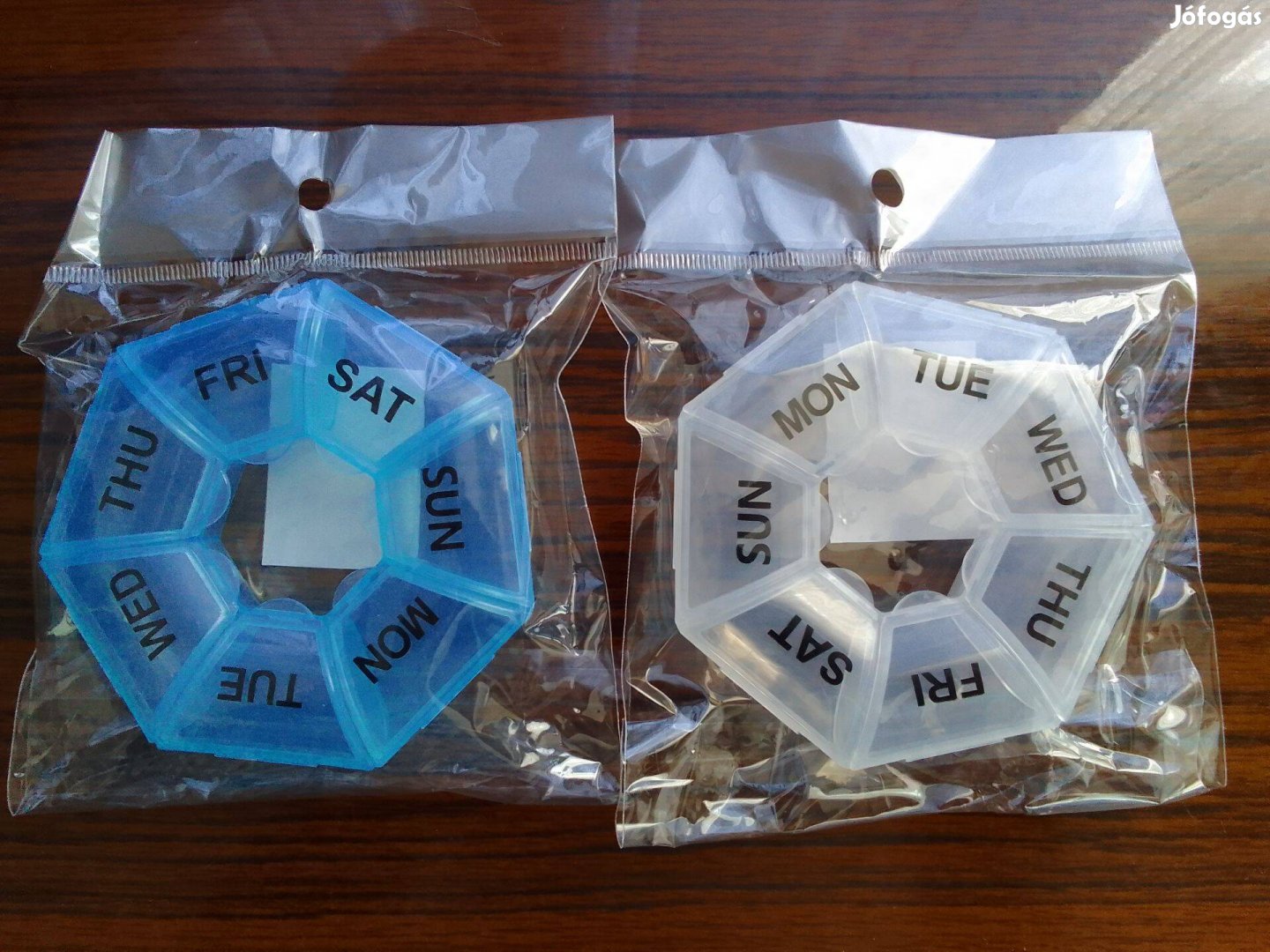 Új 7 rekeszes szögletes gyógyszeradagoló dobozok
