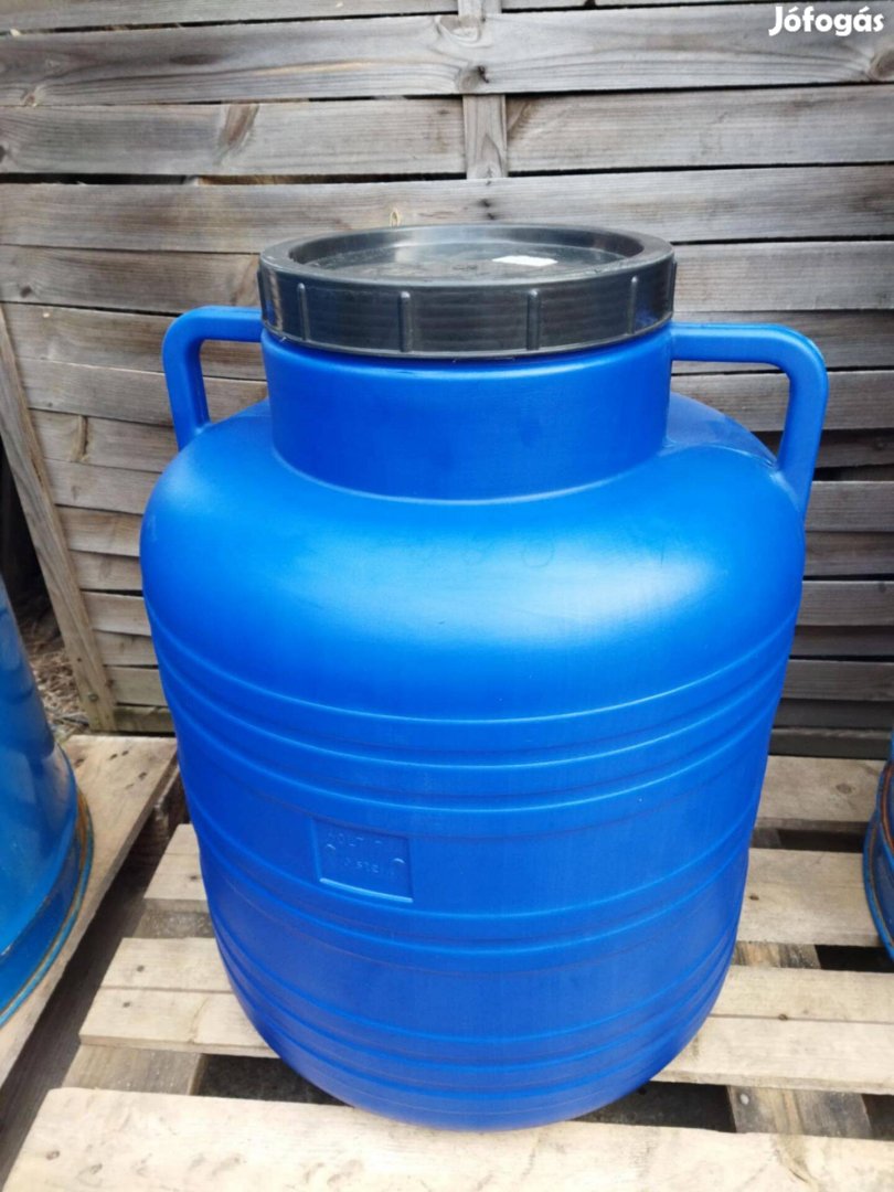 Új 80 liter l hordó műanyag cefre élelmiszeres savanyúságos savanyú