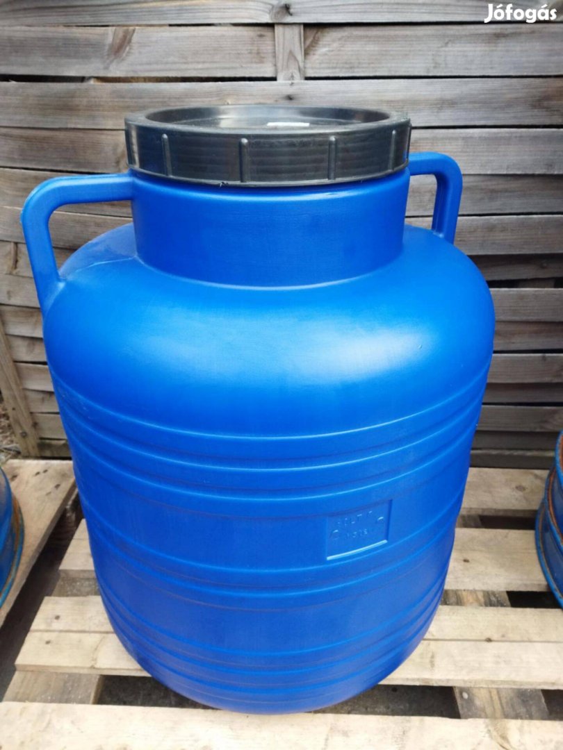 Új 80 liter l hordó műanyag cefre élelmiszeres savanyúságos savanyú