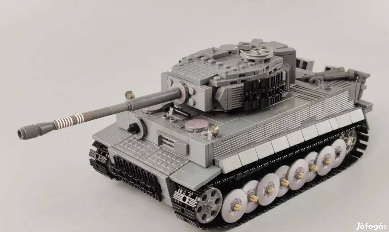 Új 925db. 2.4Ghz távirányítású Technic szerű Tigris Tank - Tiger WWII
