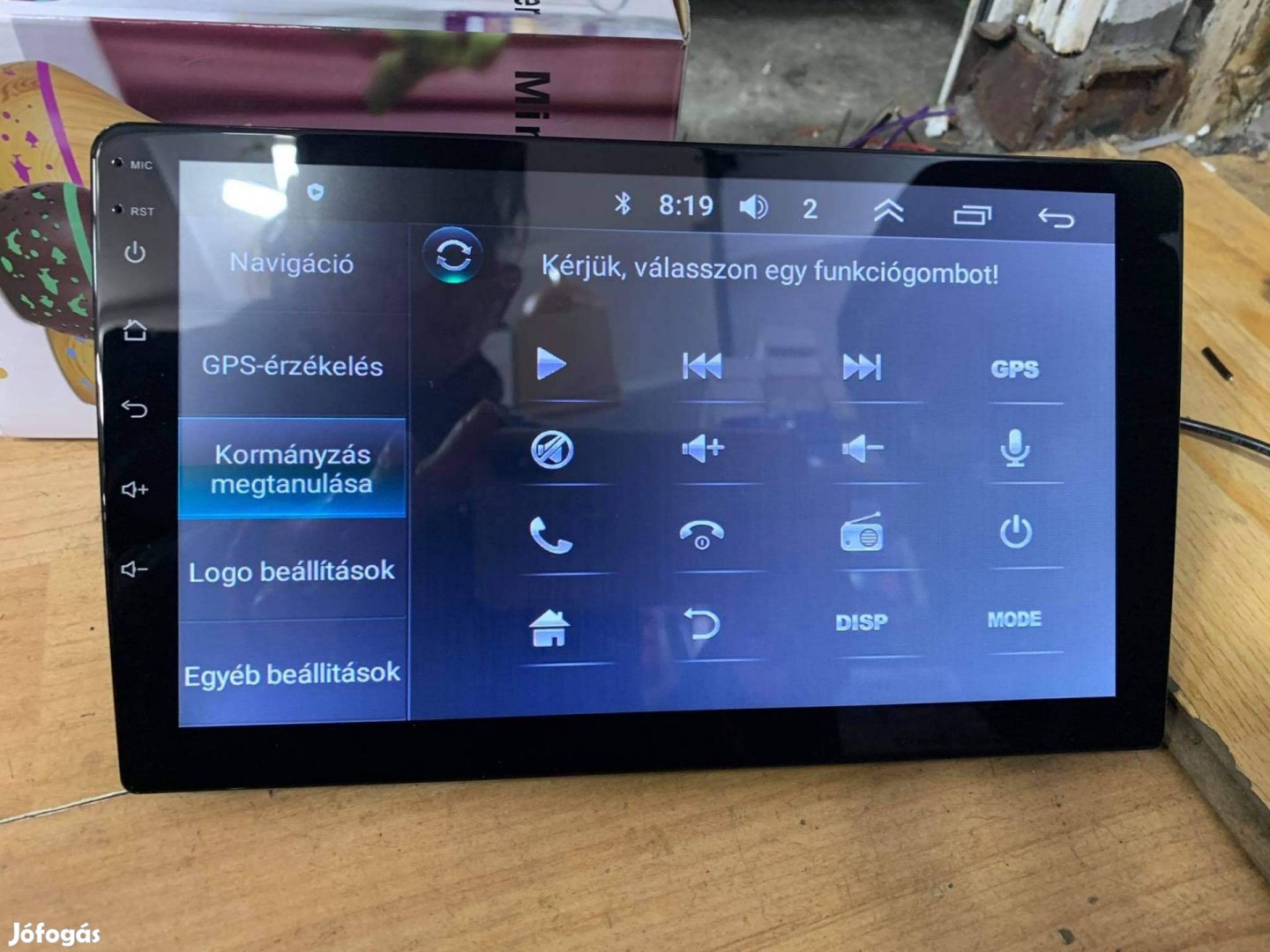 Új 9 10 col android 1din 2din multimédia fejegység autórádió GPS wifi