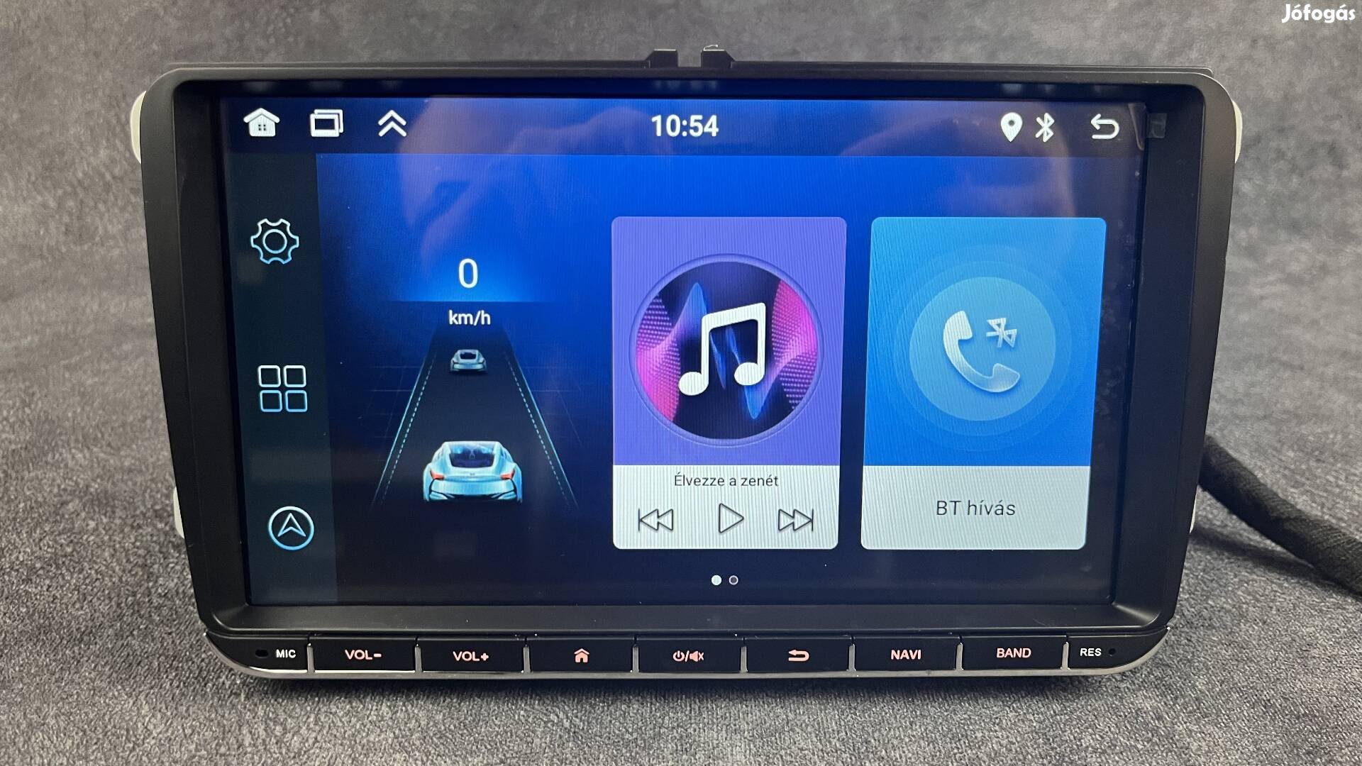 Új 9" Volkswagen Polo EOS Touran T6 Android Navigáció 2+32GB Carplay