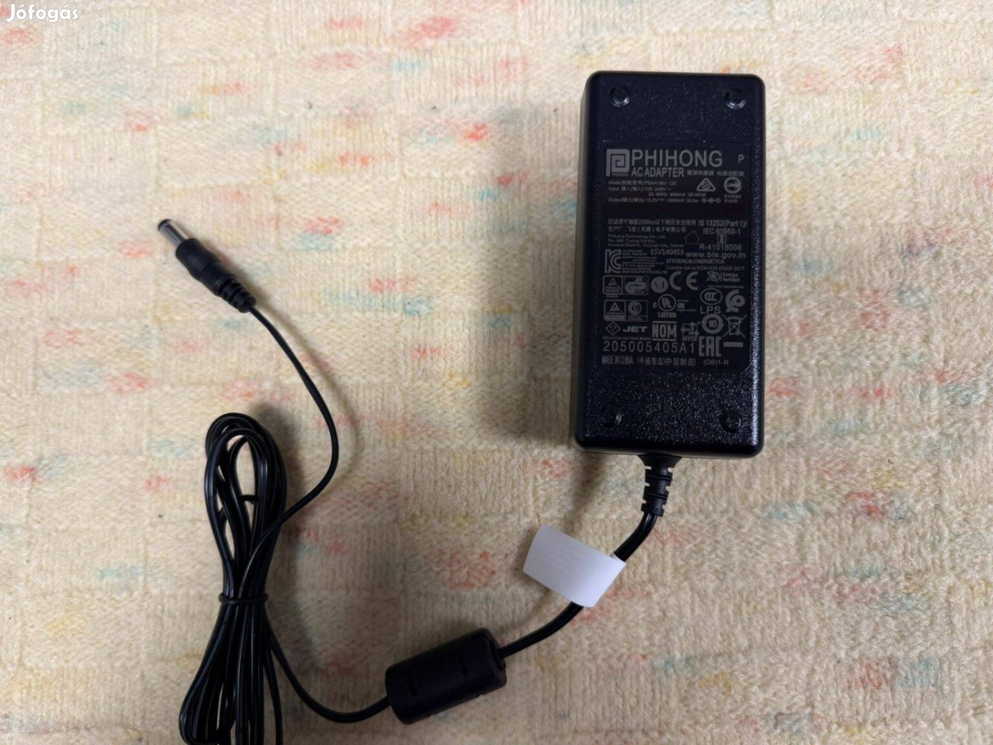 Új ACDC adapter 12V 1,5A több darab elérhető