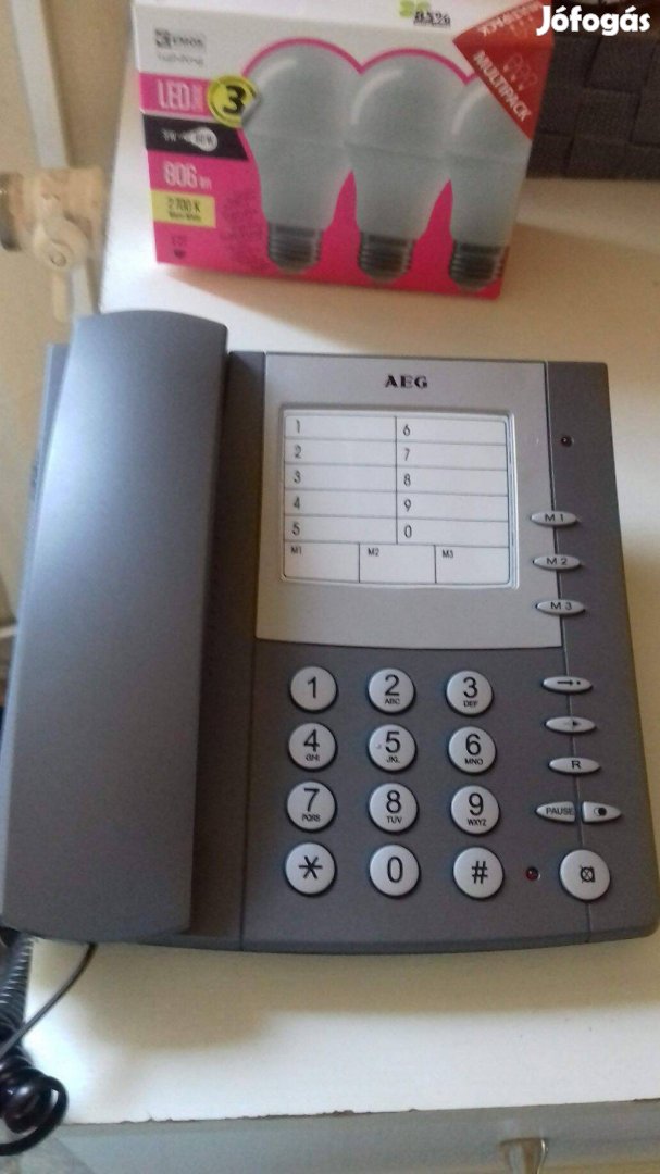 Új AEG vezetékes telefon