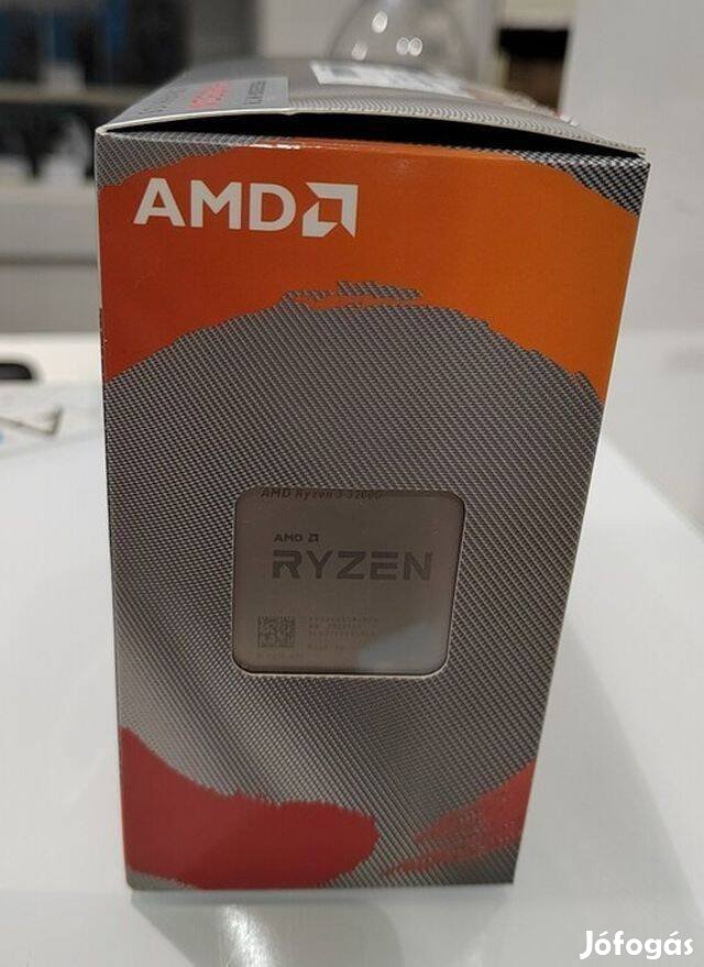 Új AMD Ryzen 3 3200G 3.60GHz AM4 dobozos processzor hűtővel