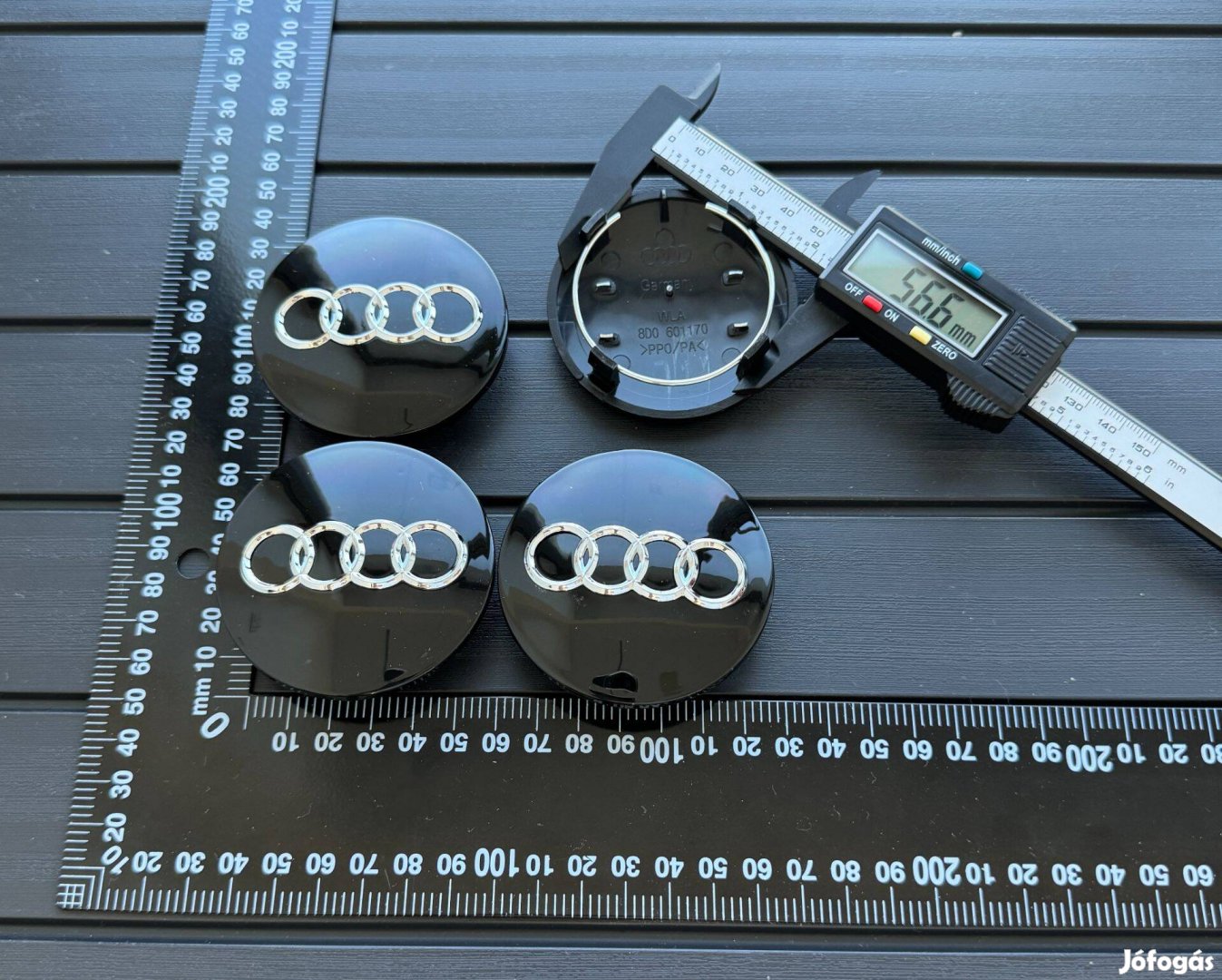 Új AUDI 68mm Felni Alufelni Közép Kupak Felniközép Felnikupak