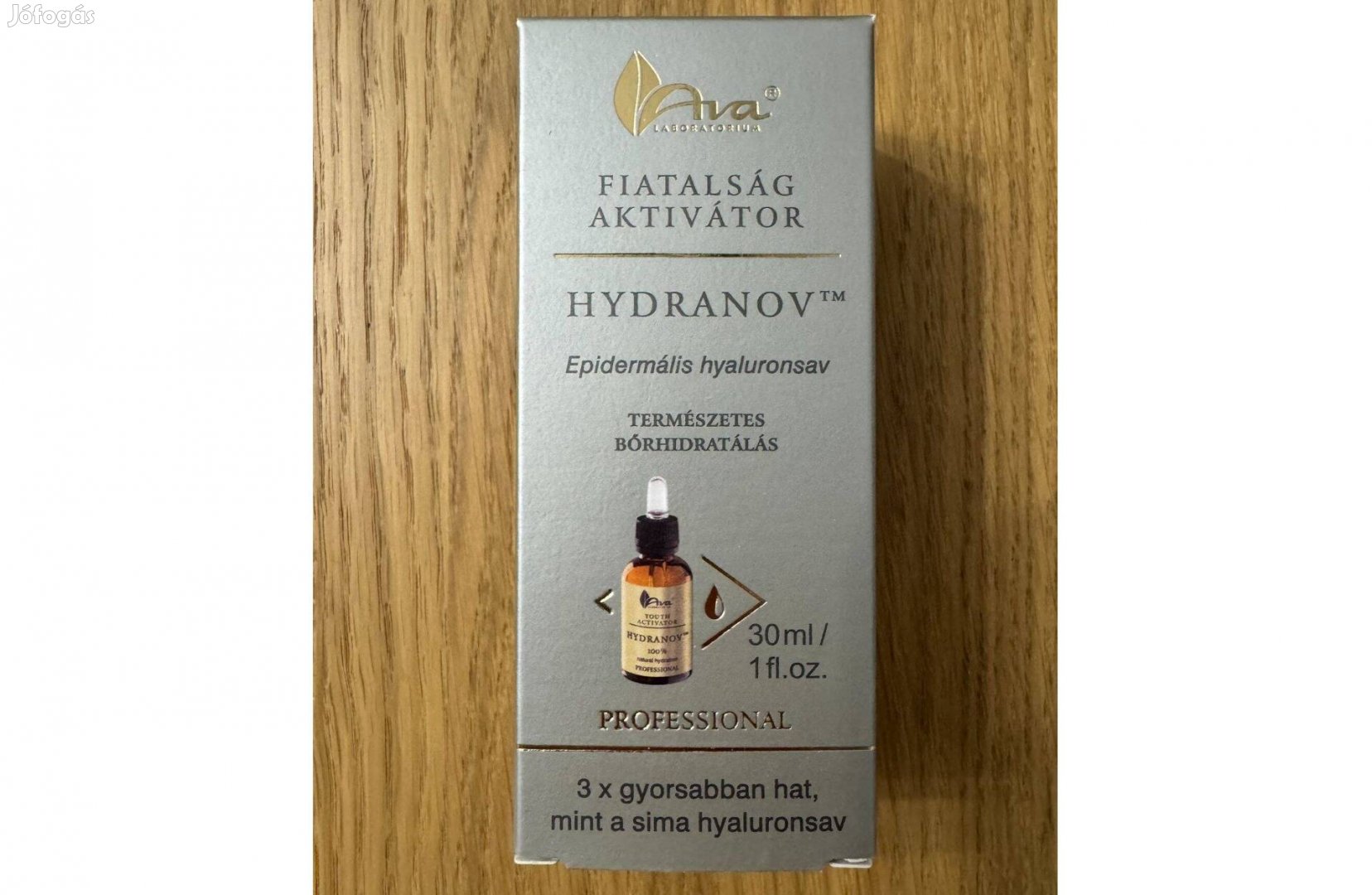 Új AVA Hydranov Hyaluron Bőrhidratáló Ampulla 30 ml Hialuron Fiatalság