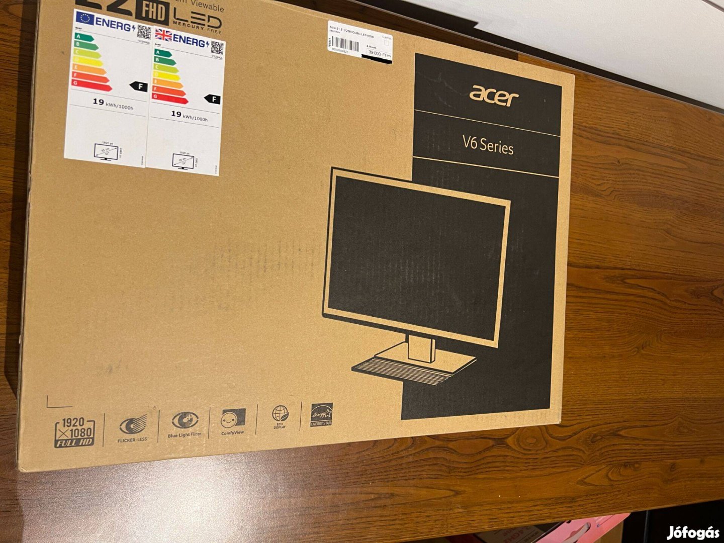 Új Acer V22Hqlbbi LED monitor