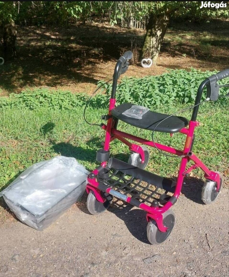 Új Actimo Basic  rollátor, járássegítő, rózsaszín
