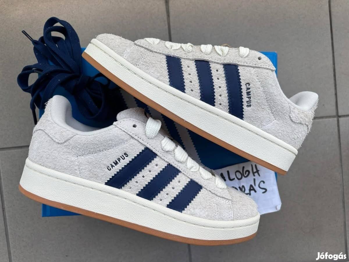 Új Adidas Campus 00S "white-blue"-38-38 2/3Eu cipő!