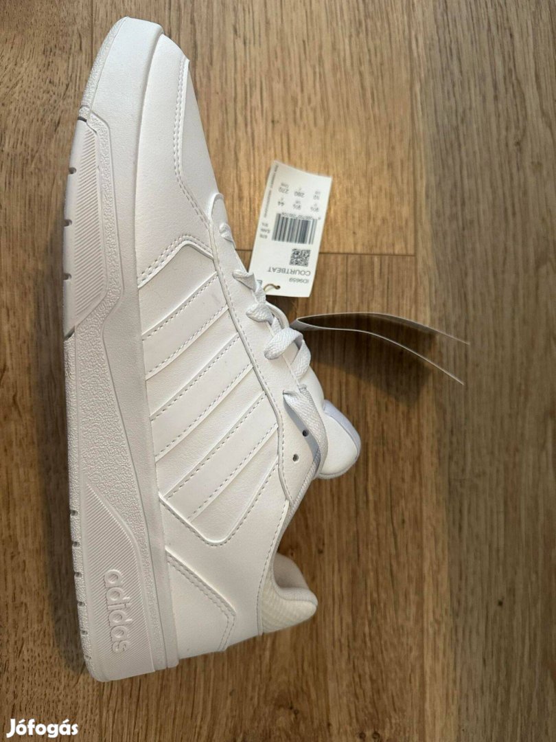 Új Adidas Courtbeat Fehér Cipő 44