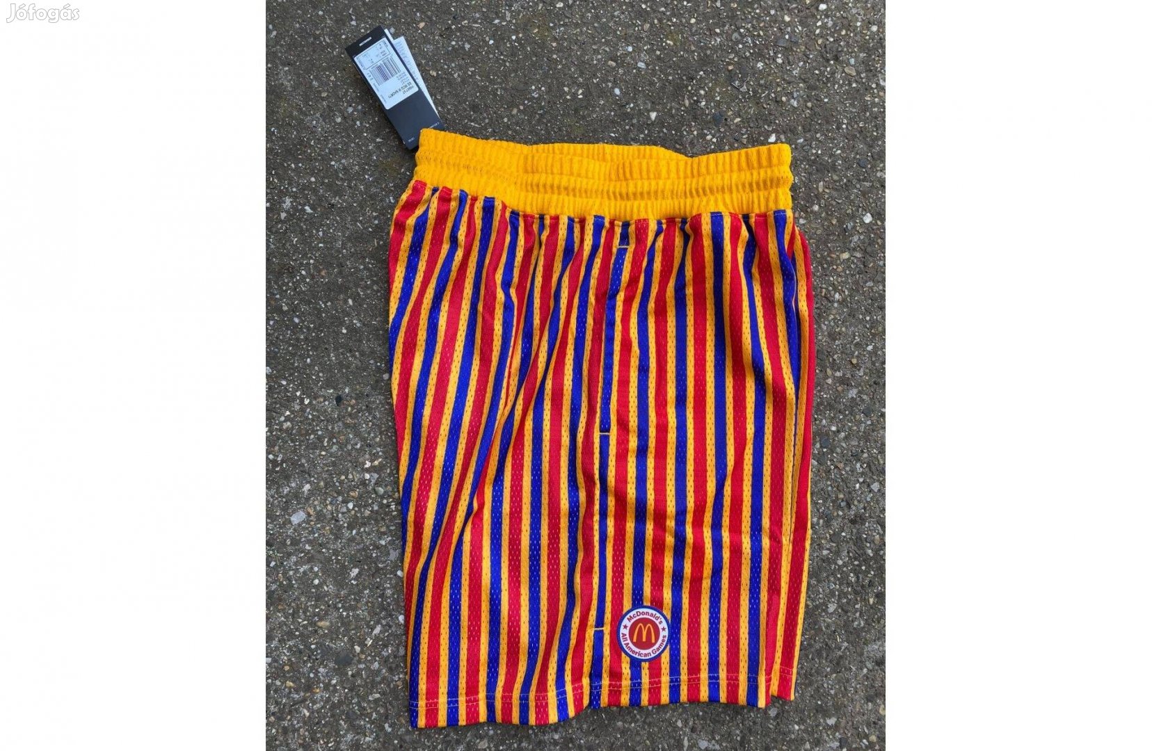 Új Adidas Eric Emanuel X McDonald's Kosárlabda Short L