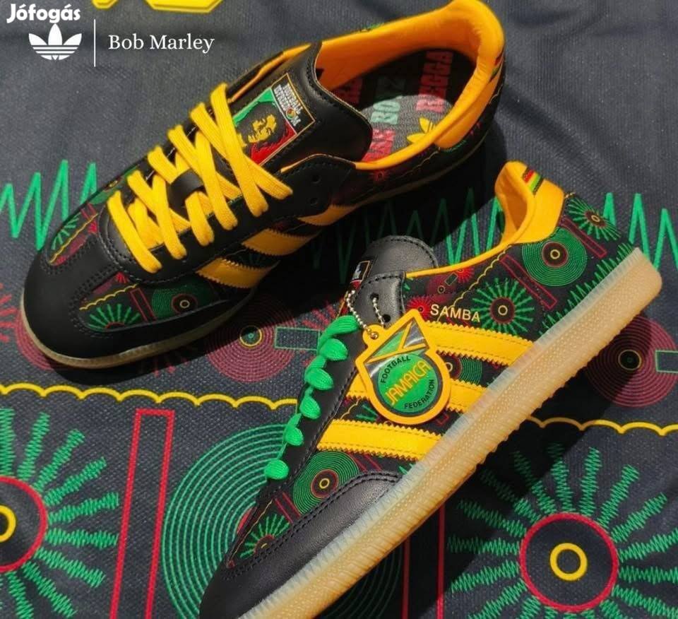 Új Adidas Samba OG Bob Marley-45 13Eu cipő!