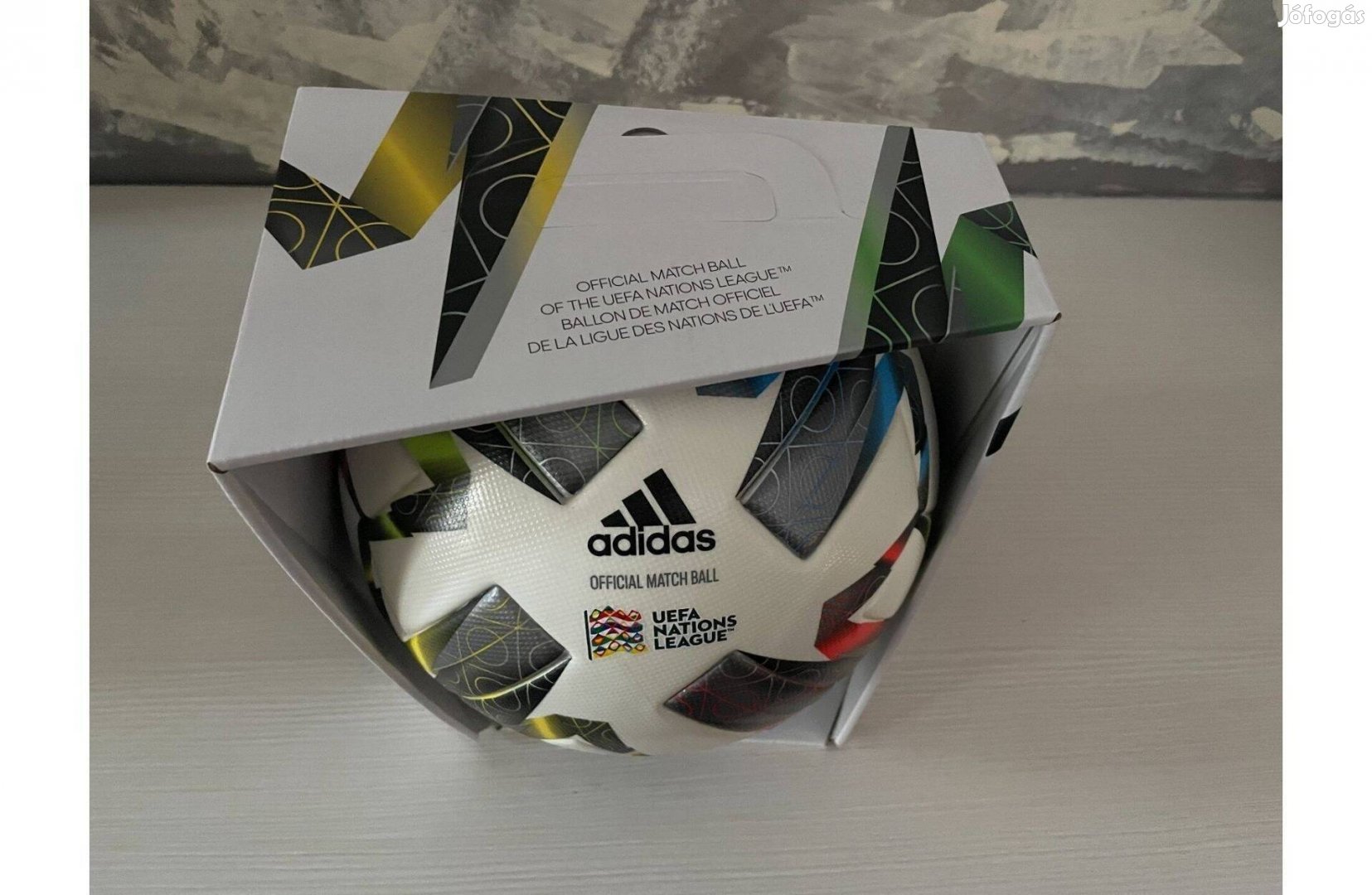 Új Adidas UEFA Nations League Official Match Ball meccslabda labda OMB