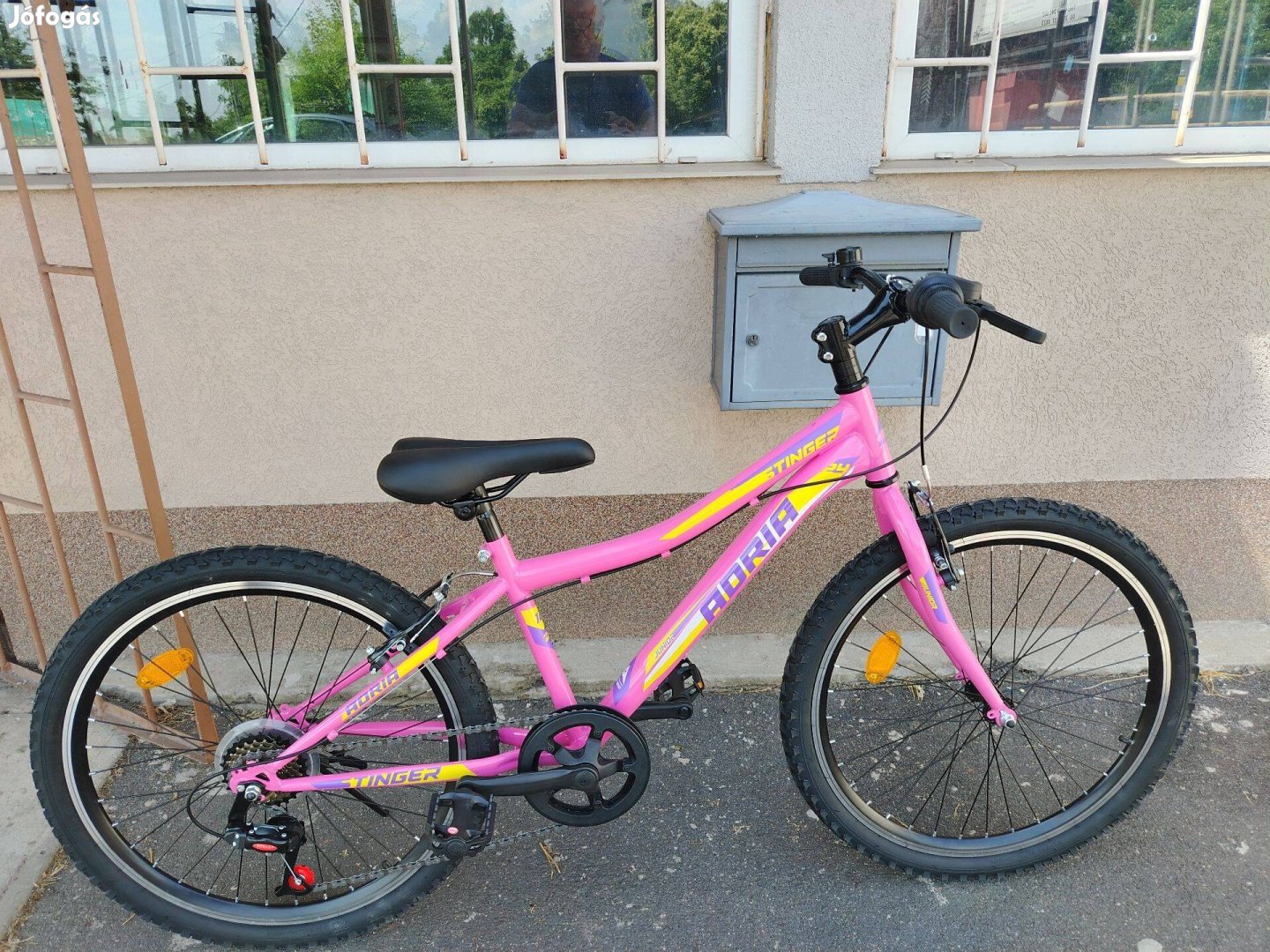 Új Adria Stinger 24" kilány Rózsaszín-Lila kerékpár! (4)