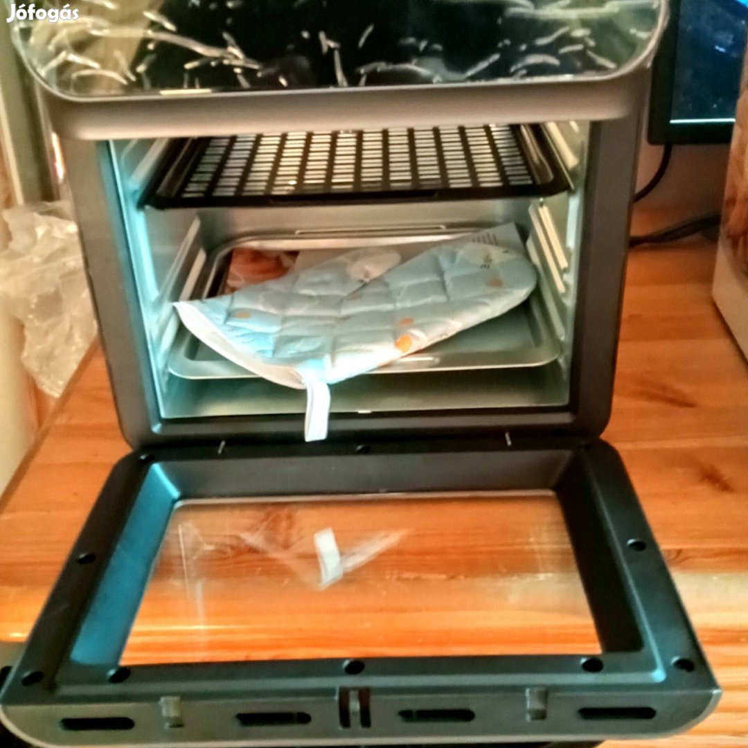 Új Air Fryer, 12L kapacitás, 10 üzemmód, LED