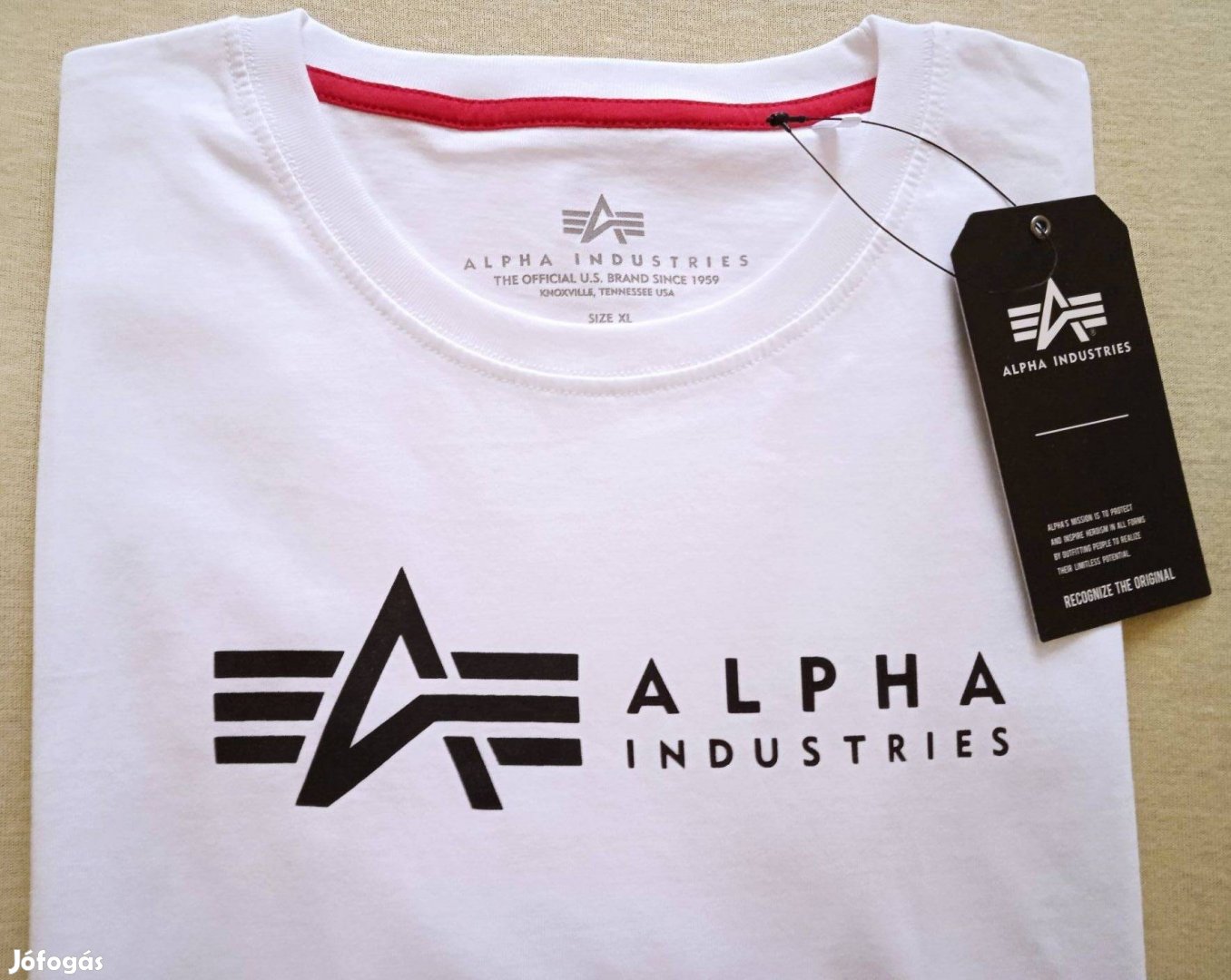 Új Alpha Industries férfi póló (XL) !