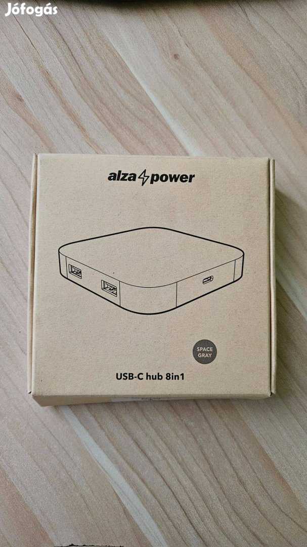 Új Alzapower Metal 8 az 1-ben USB-C dokkoló