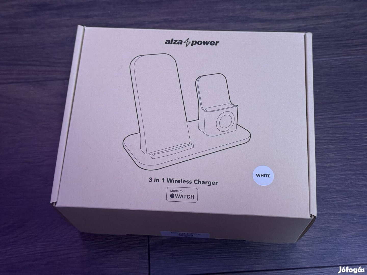 Új Alzapower Wfa130 Purecharge 3in1 Dock Qi iphone Apple Watch dokkoló