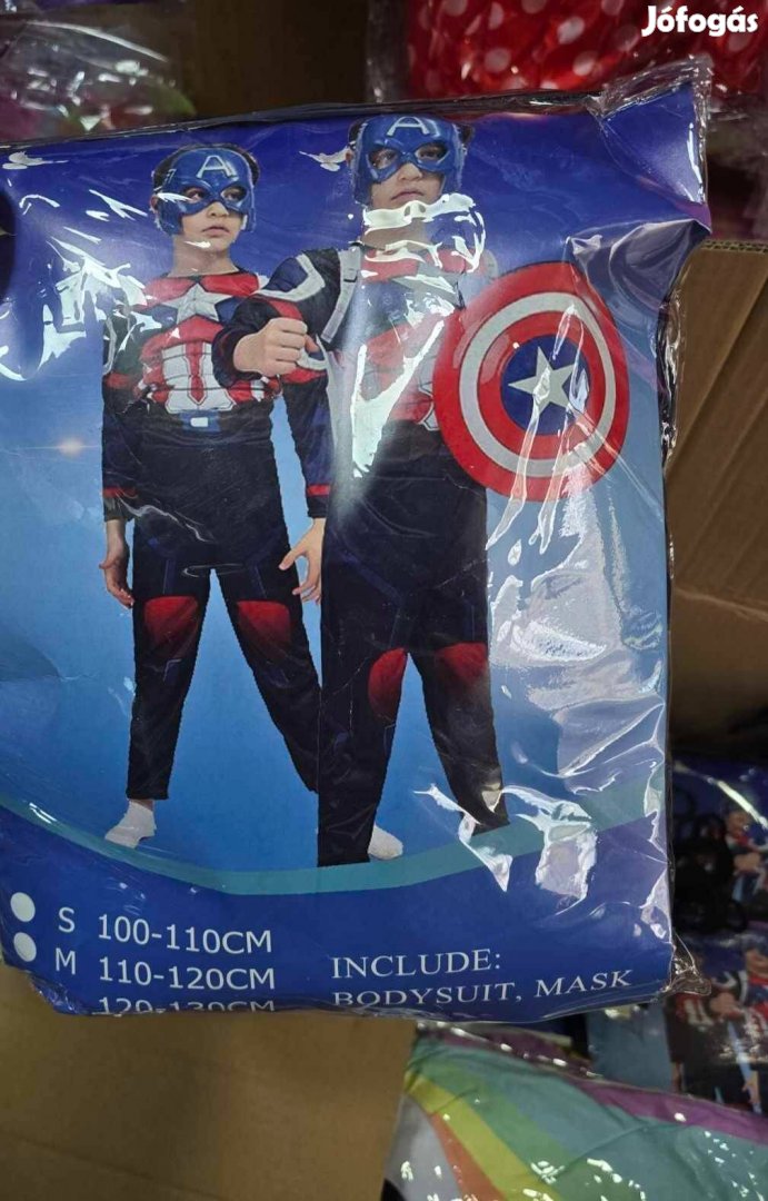 Új Amerika kapitány jelmez