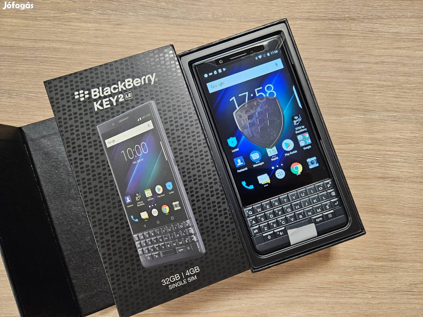 Új Android Blackberry Key2 LE Sale Gray 4/32Gb Fuggetlen 4G