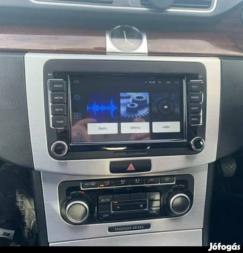 Új Android VW autó multimédia GPS hifi skoda seat passat golf jetta 