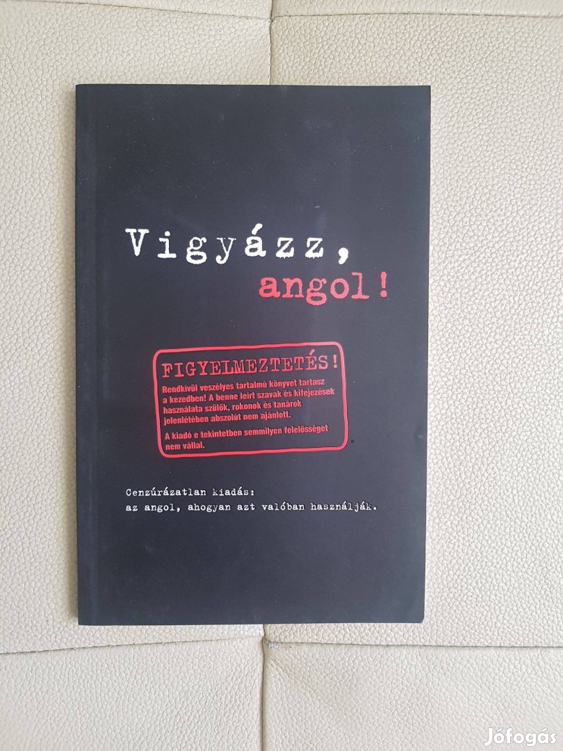 Új Angol nyelv könyv Vigyázz angol c. nyelvkönyv