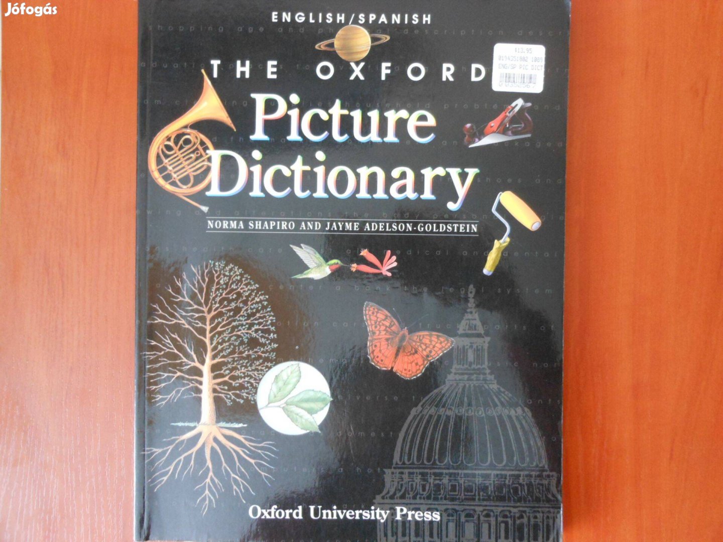Új Angol-spanyol nyelvkönyv, English /Spanish The Oxford Pikture Dict