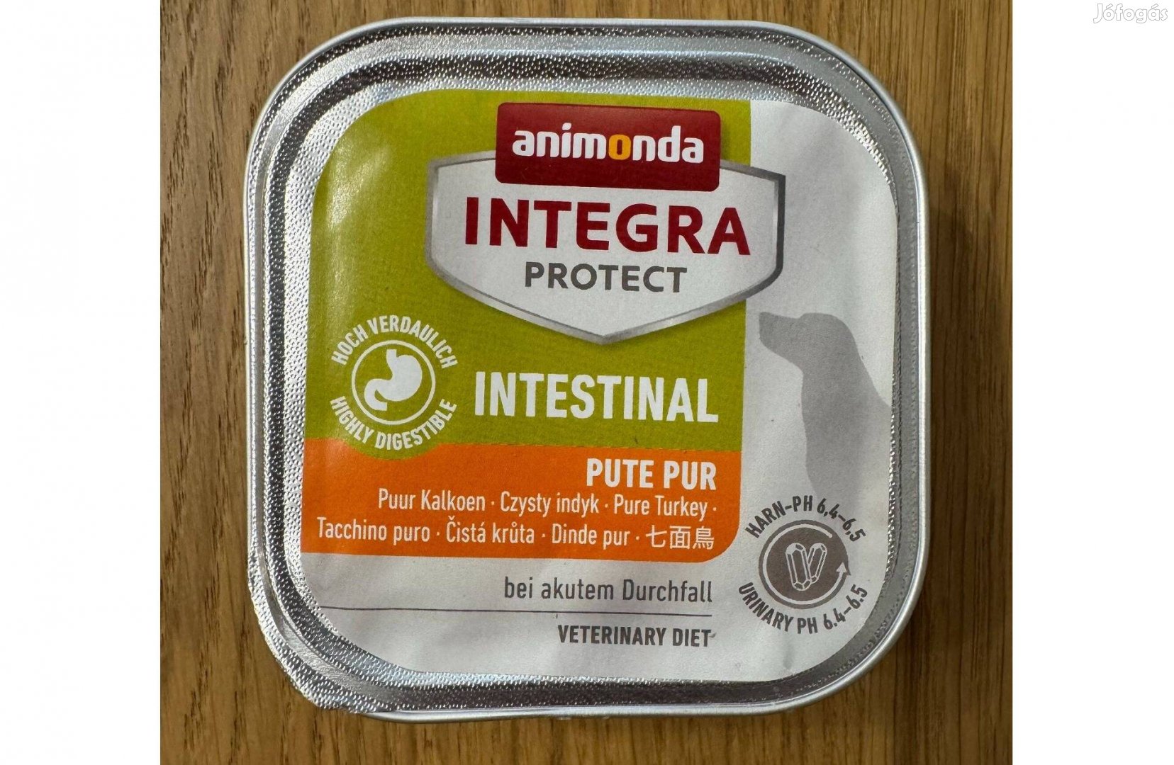 Új Animonda Integra Protect Intestinal Pulyka 150g Nedves Kutyatáp