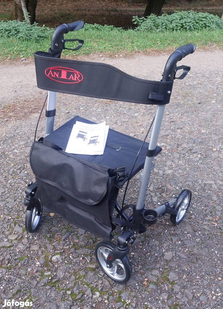 Új Antar At 51006 rollátor, járás segítő, szürke