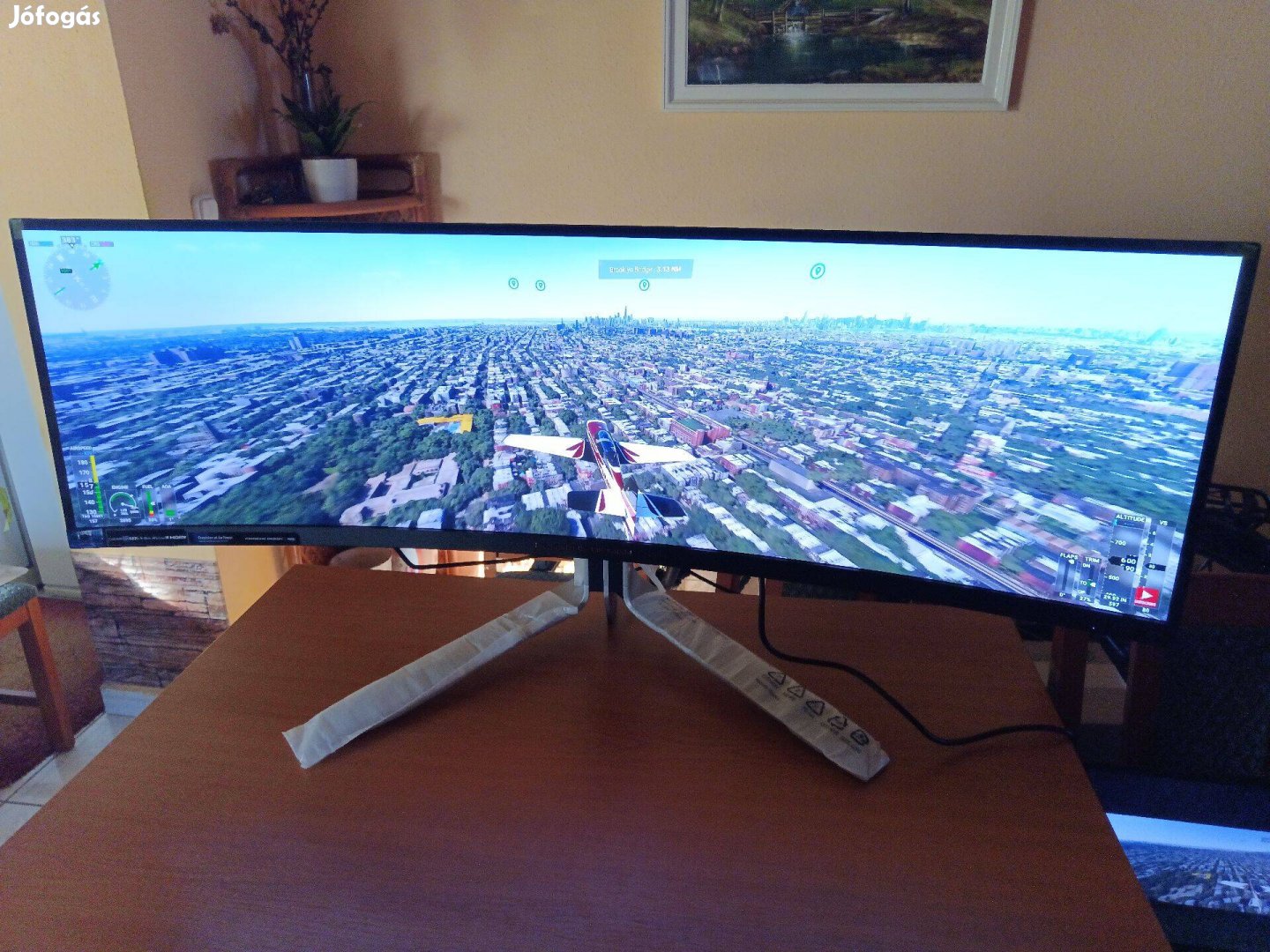 Új Aoc OLED monitor eladó Gamer óriás 49 colos , 240Hz