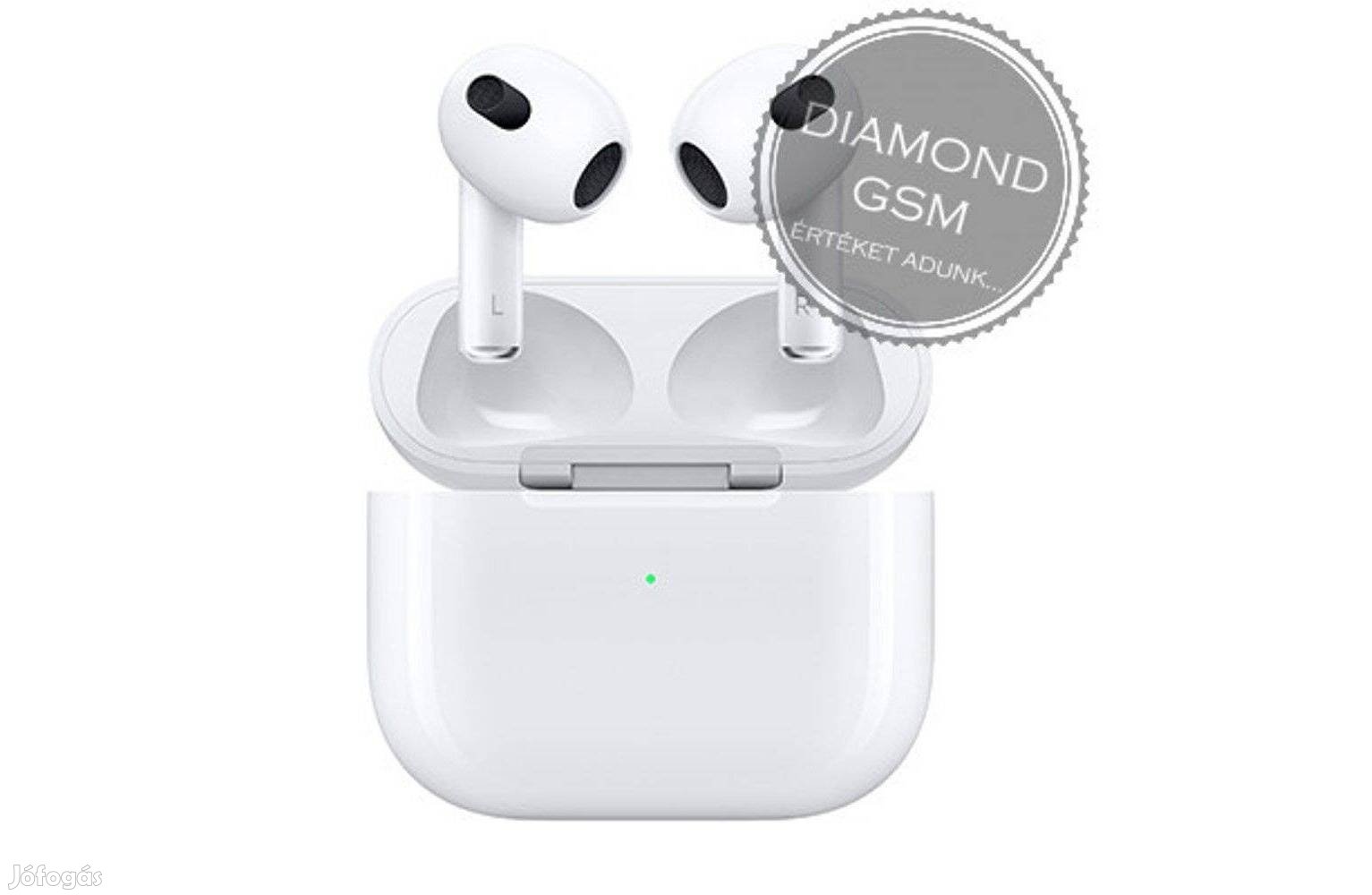 Új Apple Airpods 3 Magsafe töltőtokkal, forgalmazói