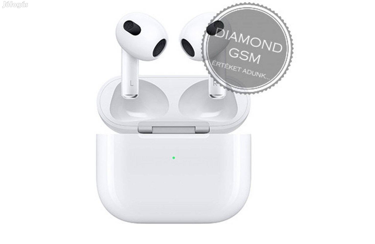 Új Apple Airpods 3 Vezetékes töltőtokkal, forgalmazói