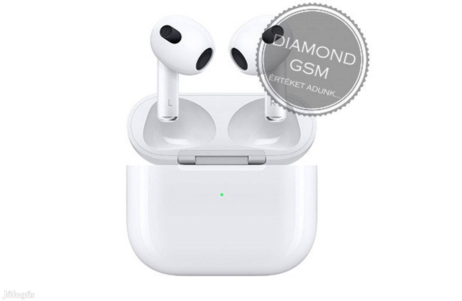 Új Apple Airpods 3 Vezetékes töltőtokkal, forgalmazói