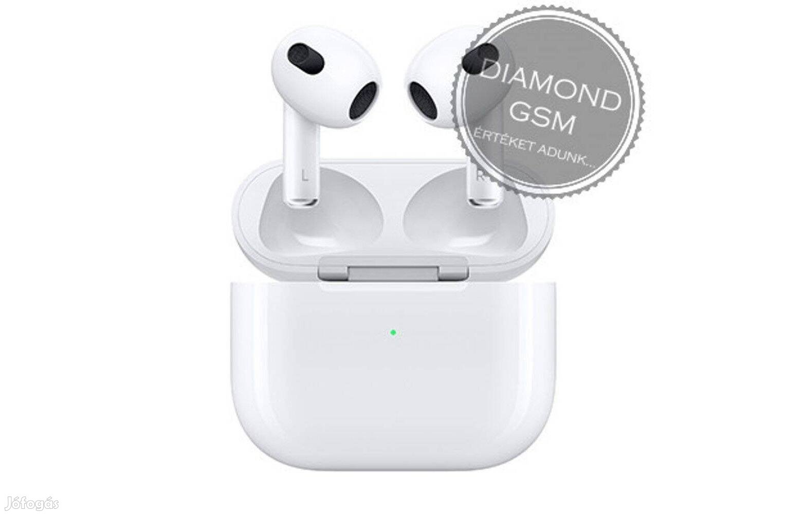 Új Apple Airpods 3 Vezetékes töltőtokkal, forgalmazói