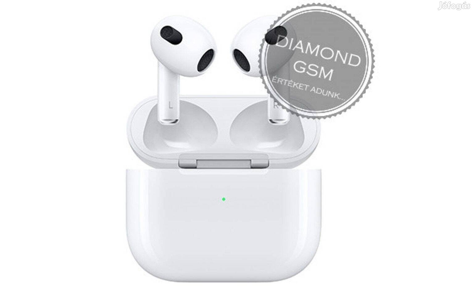 Új Apple Airpods 3 Vezetékes töltőtokkal, forgalmazói