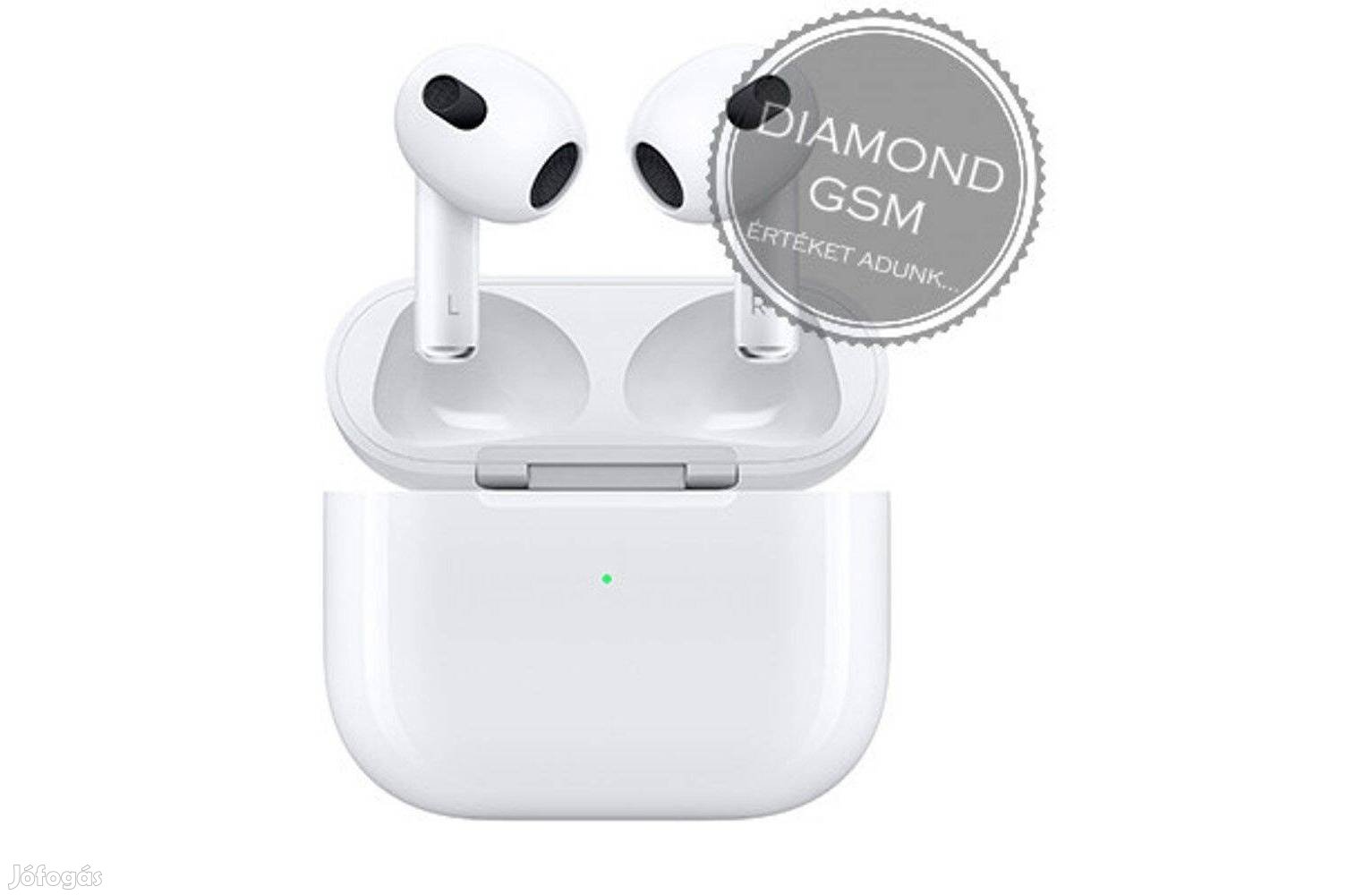 Új Apple Airpods 3 Vezetékes töltőtokkal, forgalmazói