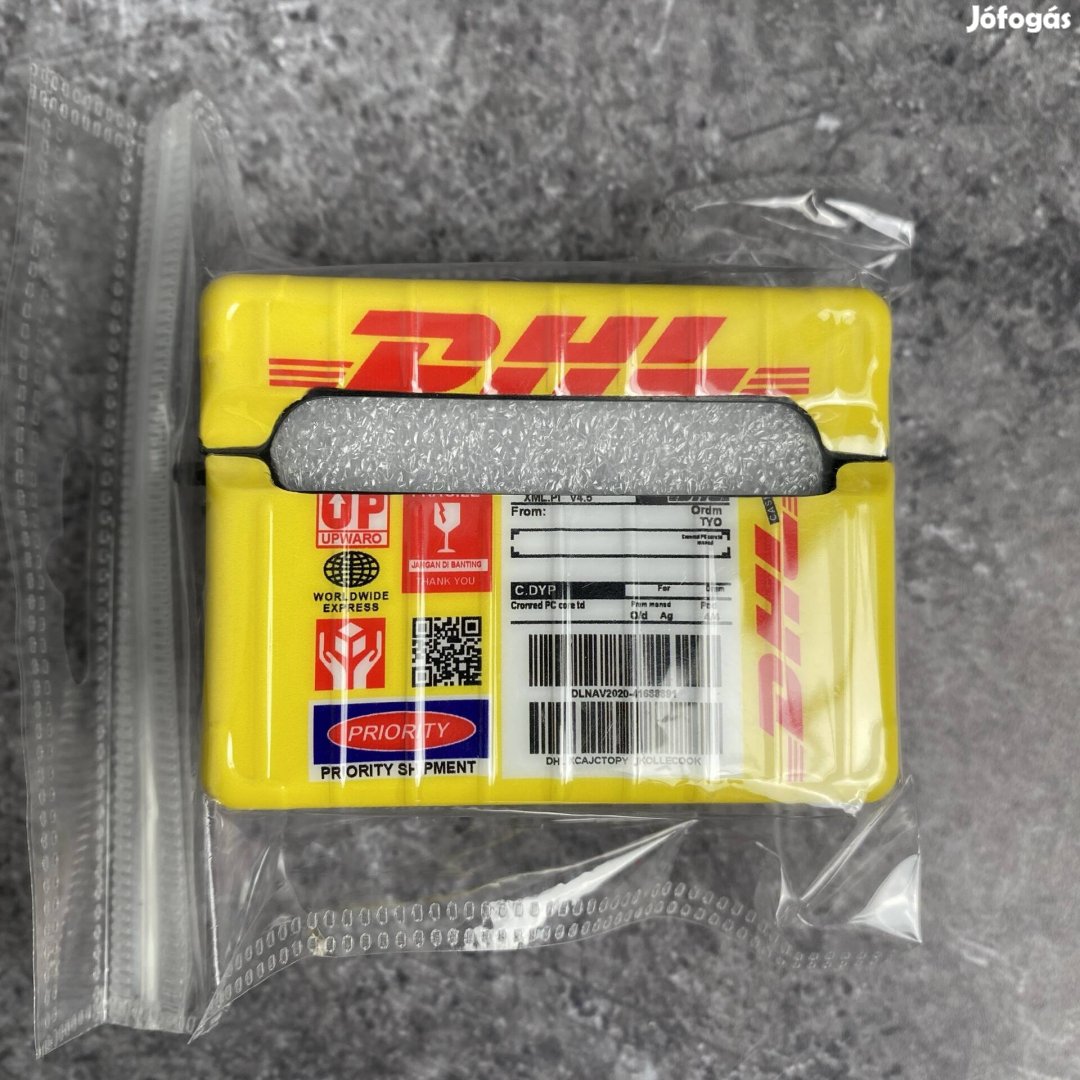 Új Apple Airpods Pro 1 2 egyedi DHL tok sárga
