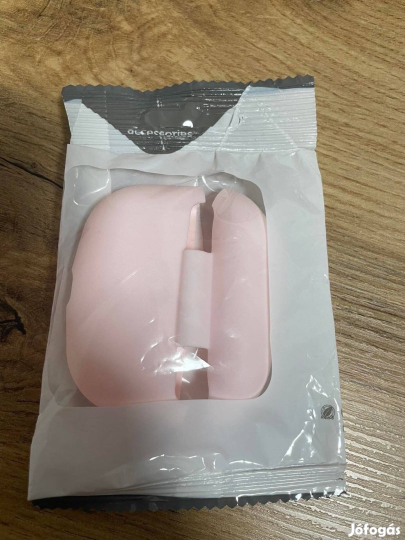 Új Apple Airpods Pro Rózsaszín Pink Szilikon Fülhallgató Tok