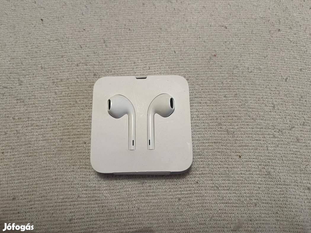 Új Apple Earpods iphone gyári sztereo headset (lightning)