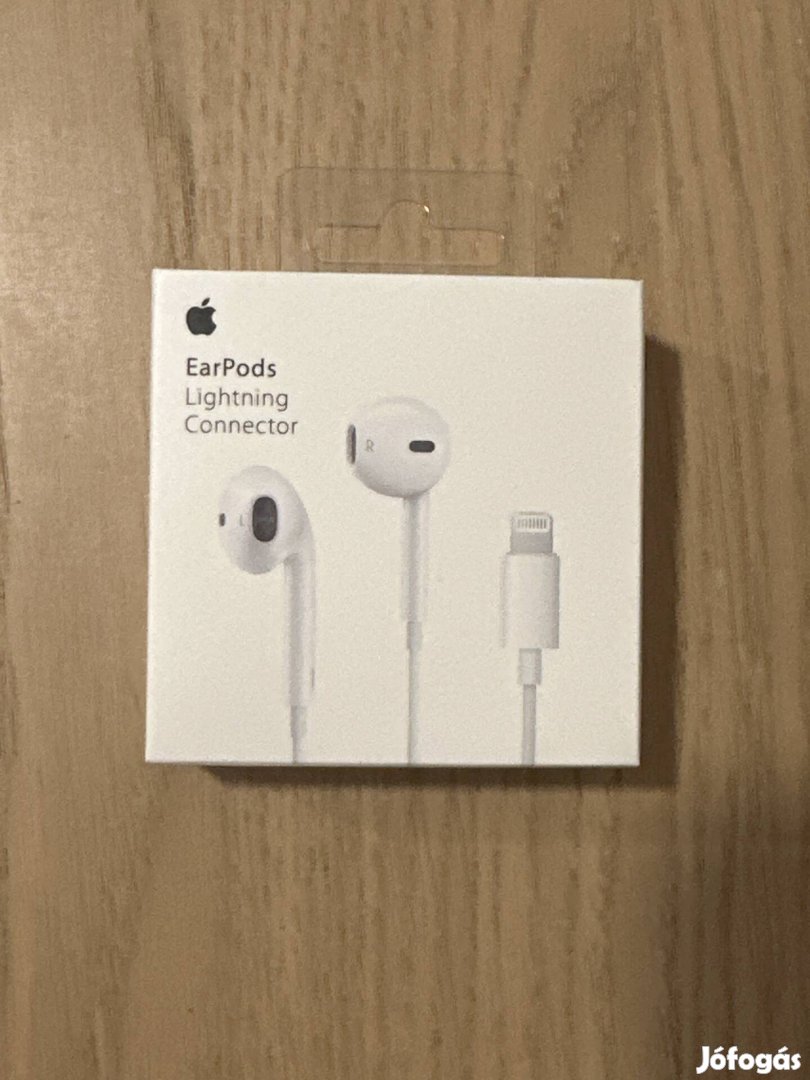 Új Apple Earpods lightning headset füllhallgató 