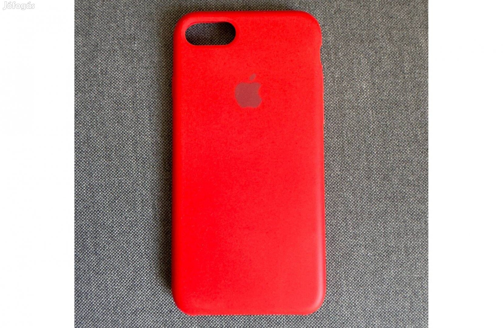 Uj Apple iphone 8 Piros Szilikon Tok Silicone