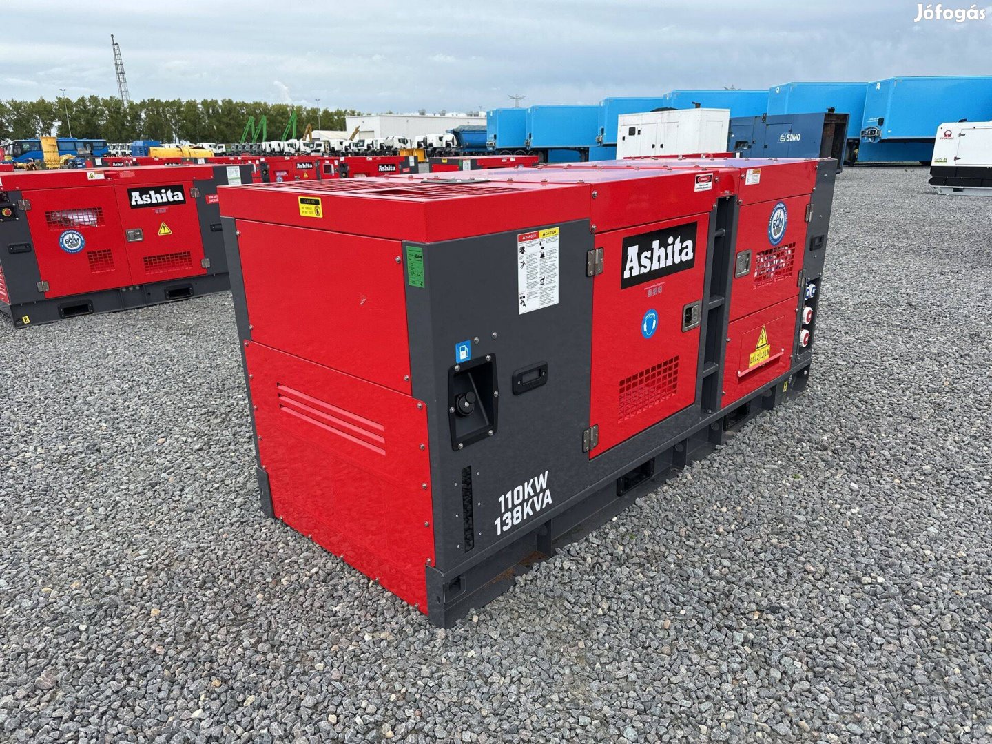Új Ashita LG145 generátor-aggregátor