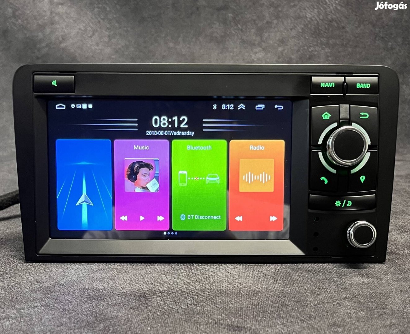 Új Audi A3 8P 2003-2012 Android Navigációs multimédia 2+32GB Carplay