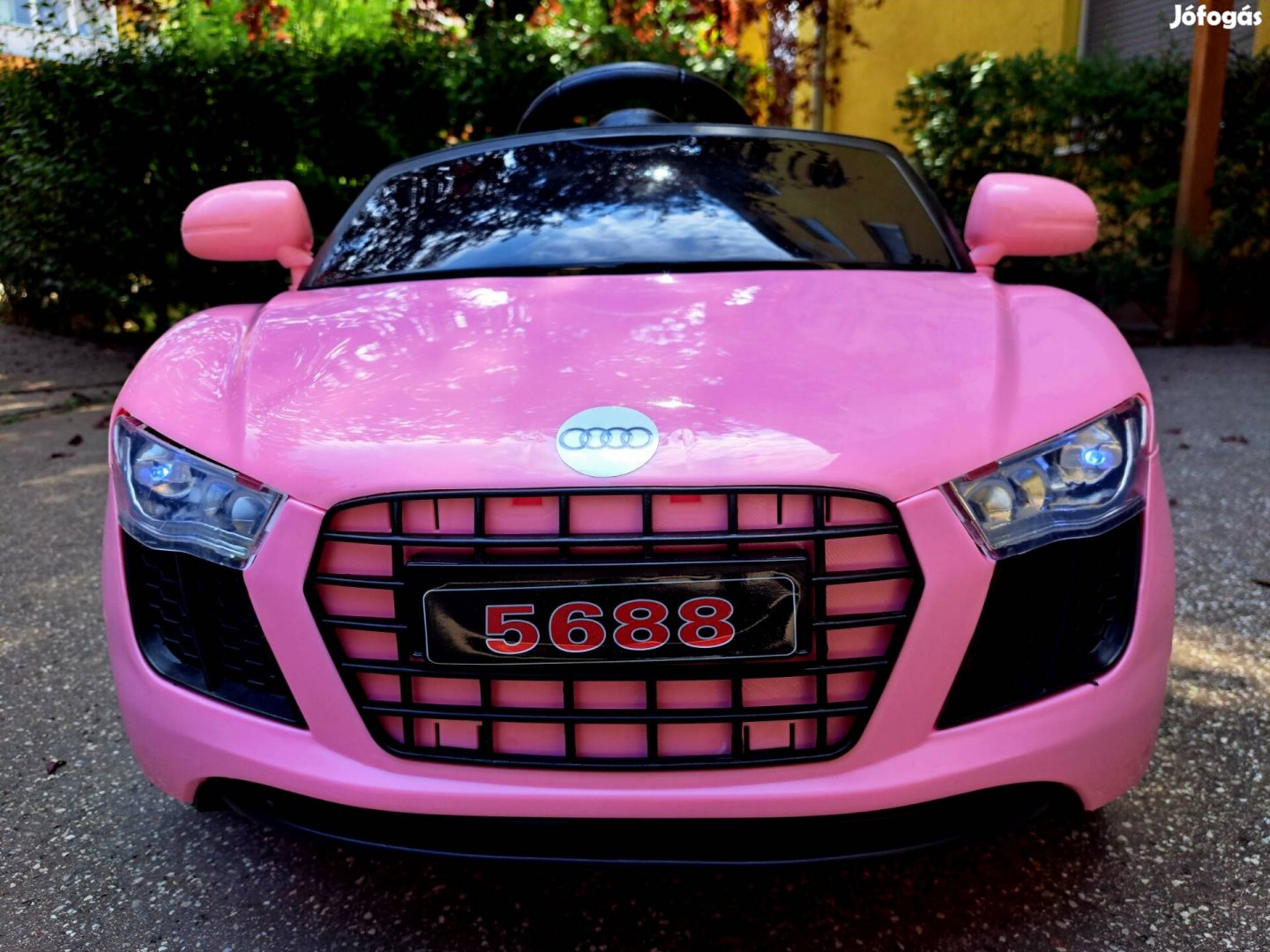 Új Audi Pink Cabrio gyerek elektromos sport autó !!